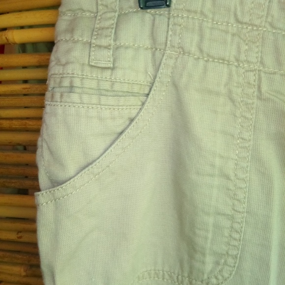 Merona 6 30 Khaki Micro Courderoy Capris Pants - Picture 5 of 6